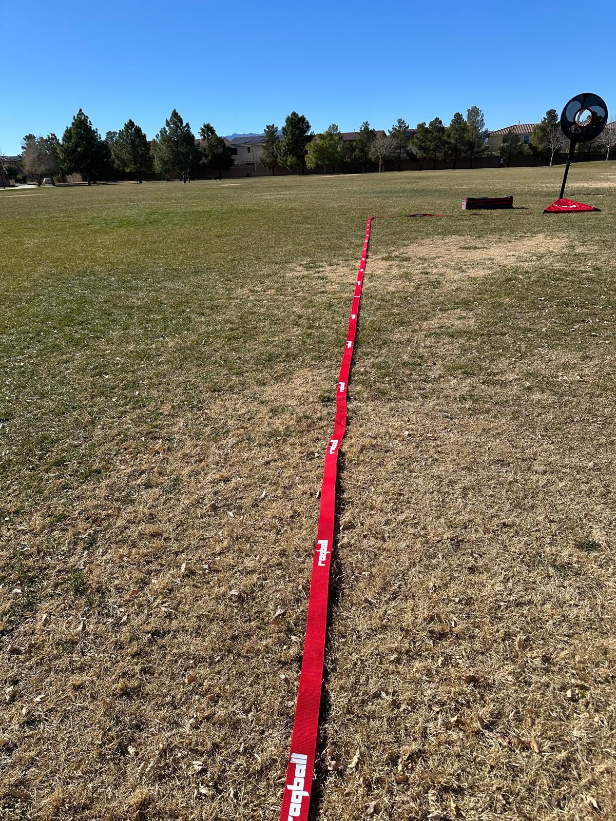 The Court — A 66 × 33 ft court, anywhere you go