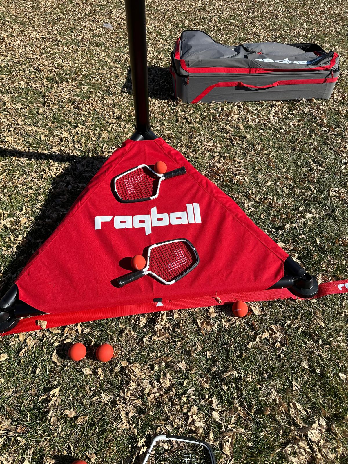 Ready to Play — Equipment set up at a Las Vegas park