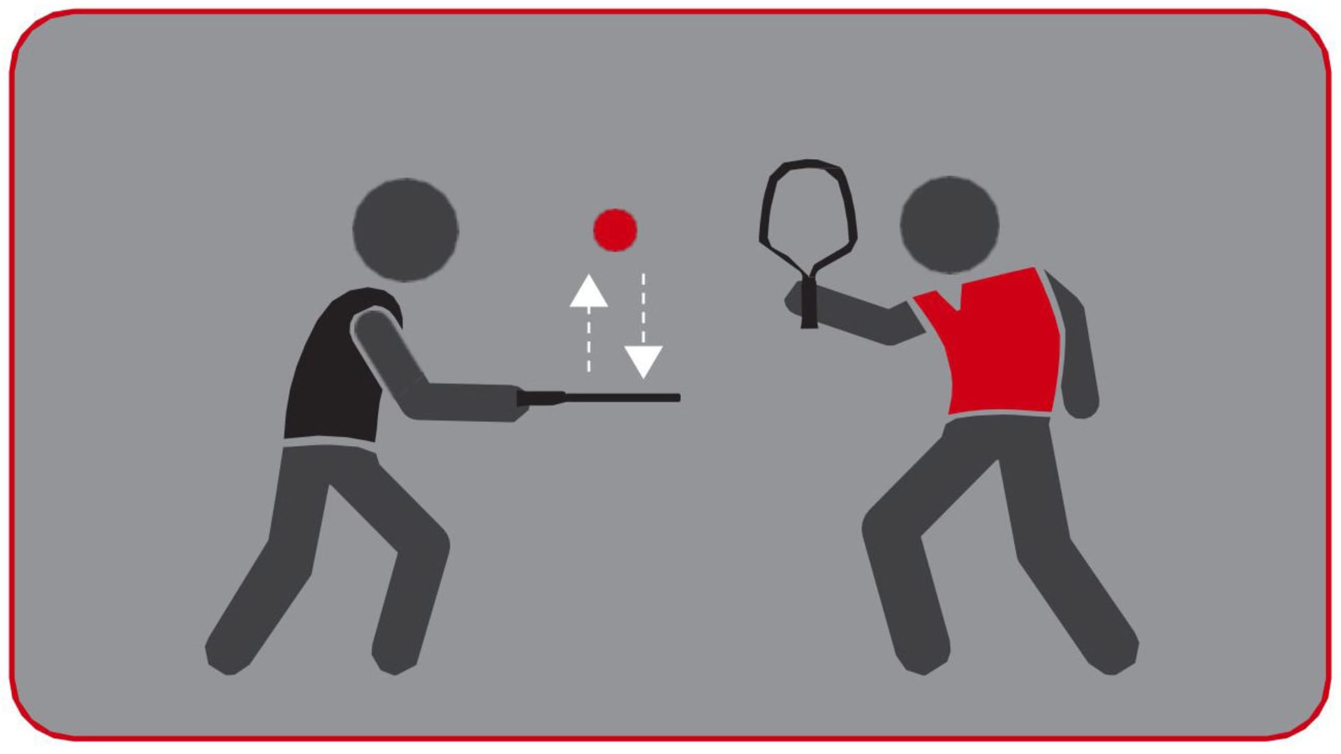 Player performing DRIB'UP