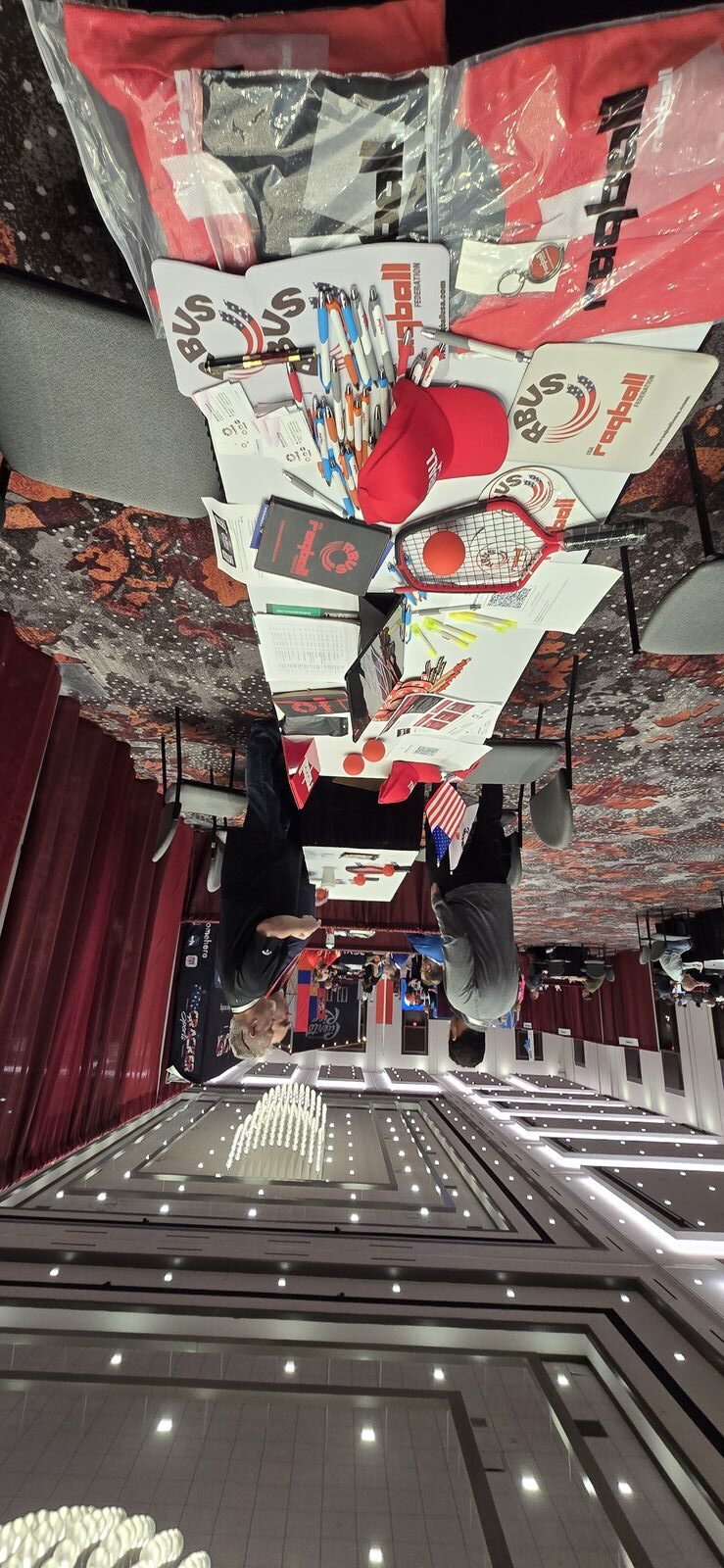 Raqball USA delegation meeting with DMO representatives