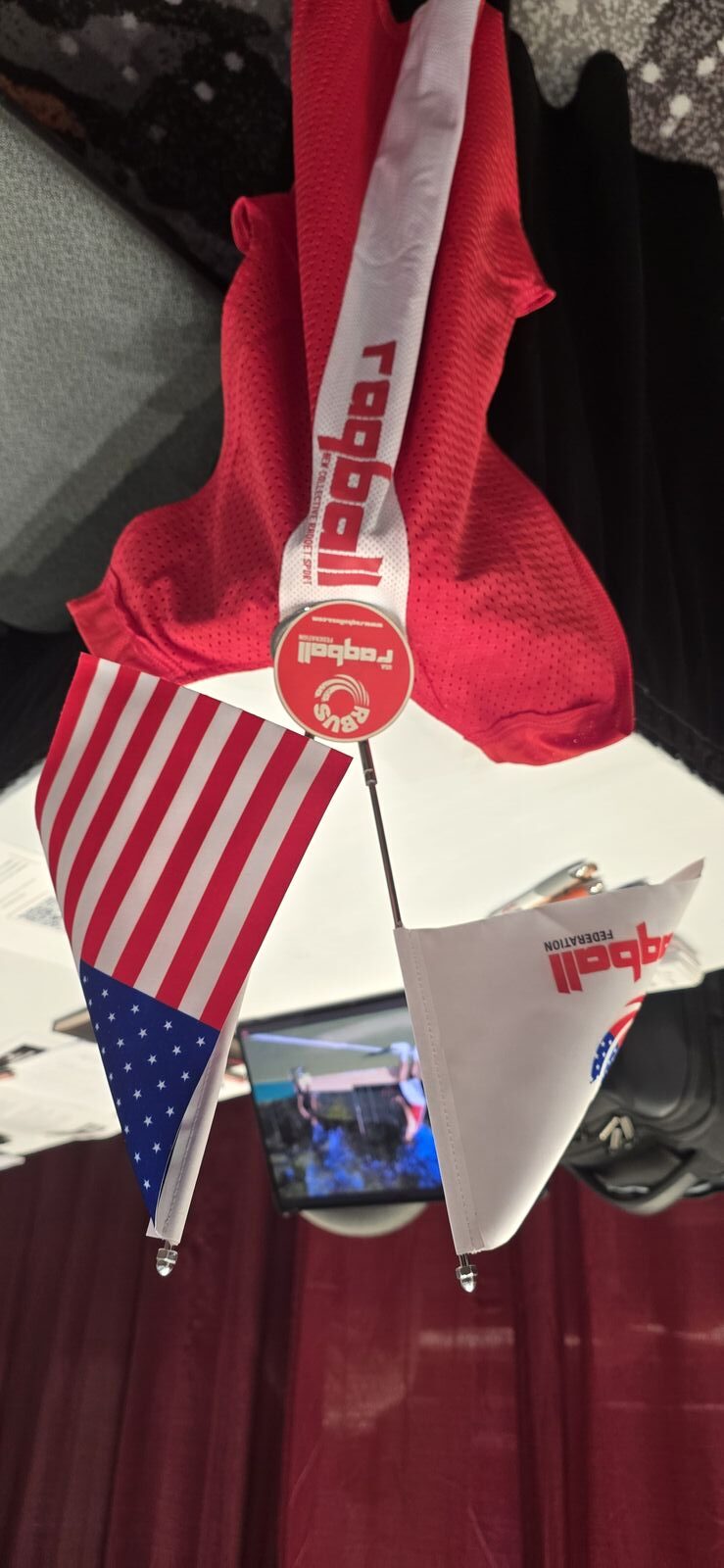 Raqball USA team presenting to sports commission leaders